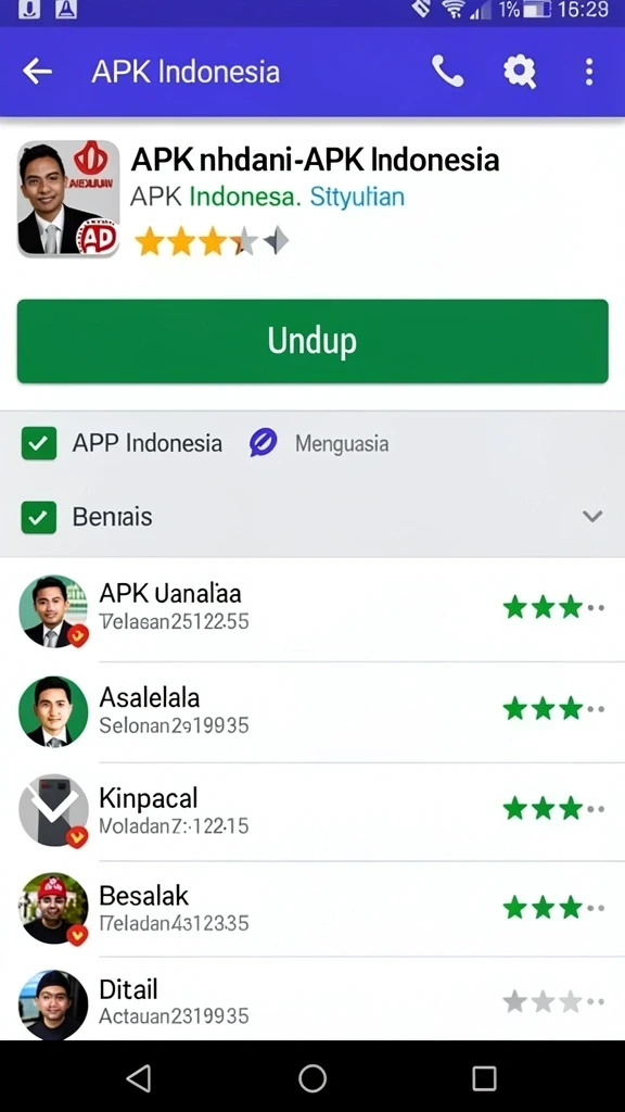 Tampilan utama aplikasi idn789 APK Versi Terbaru untuk Android 2026 yang intuitif dan efisien.