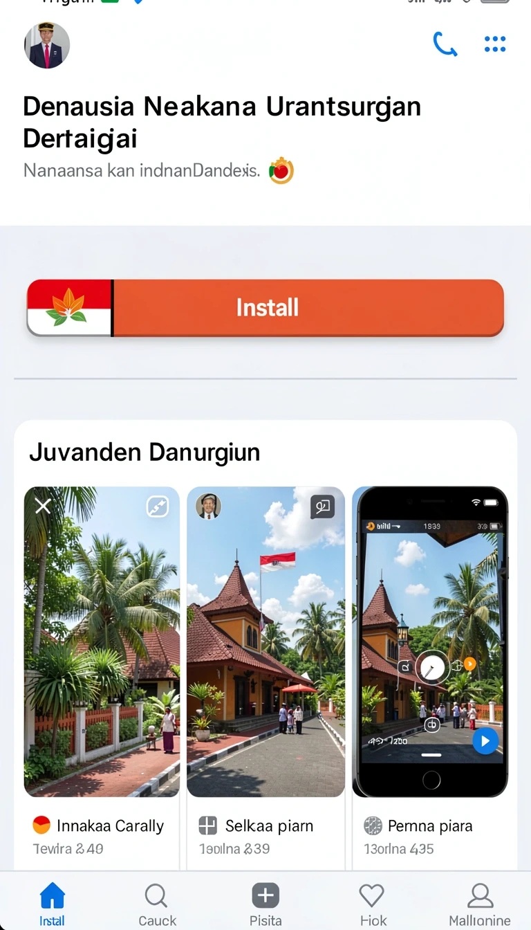 Tampilan utama aplikasi Cara Download sia777 APK dengan Mudah yang intuitif dan efisien.